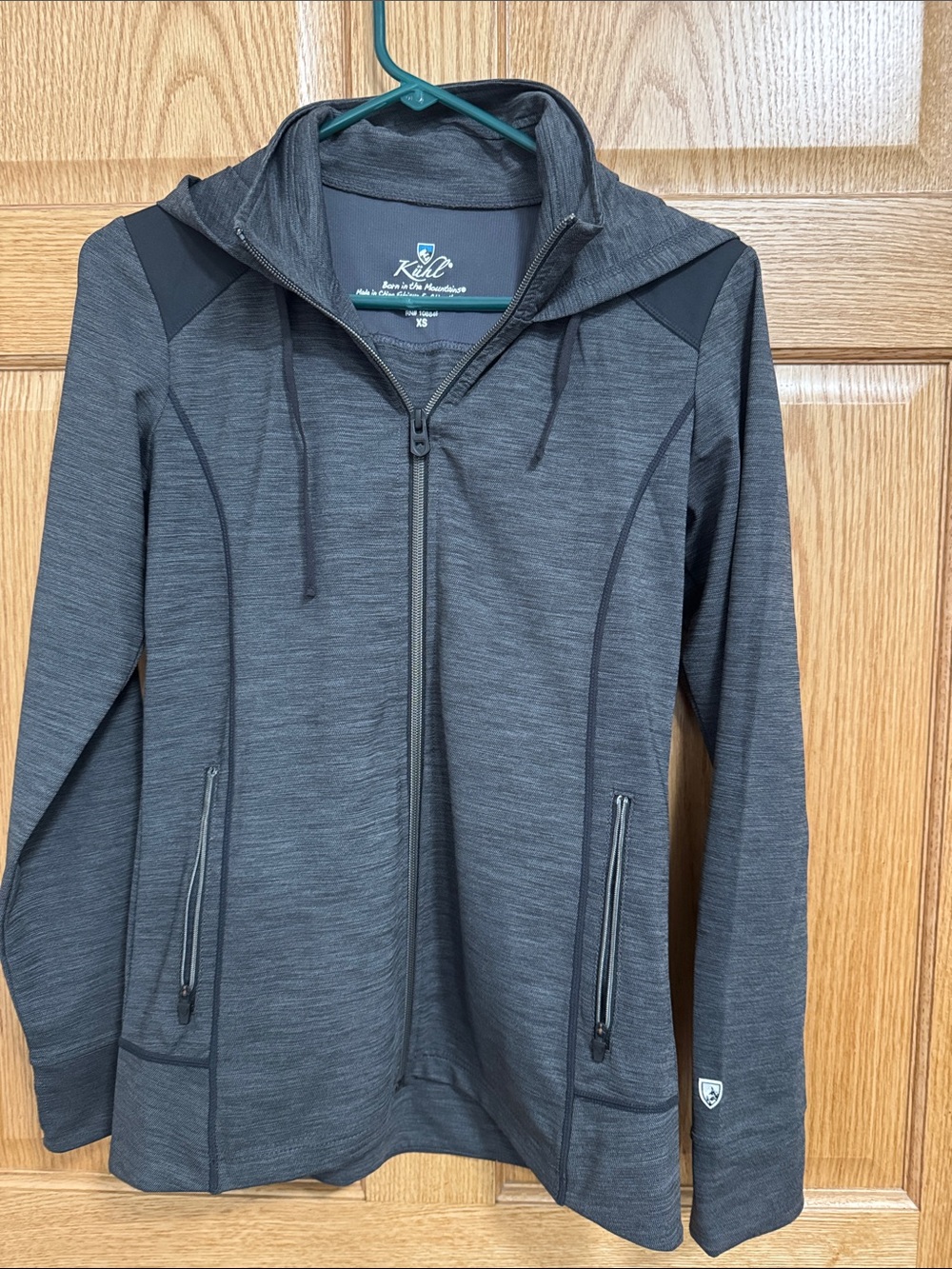 Kuhl Women's Heather Charcoal Full-Zip Utility Hoodie